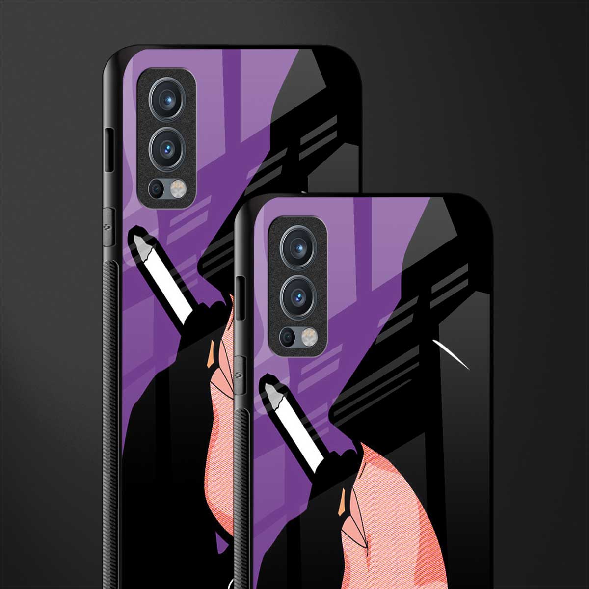 smoking batman glass case for oneplus nord 2 5g image-2