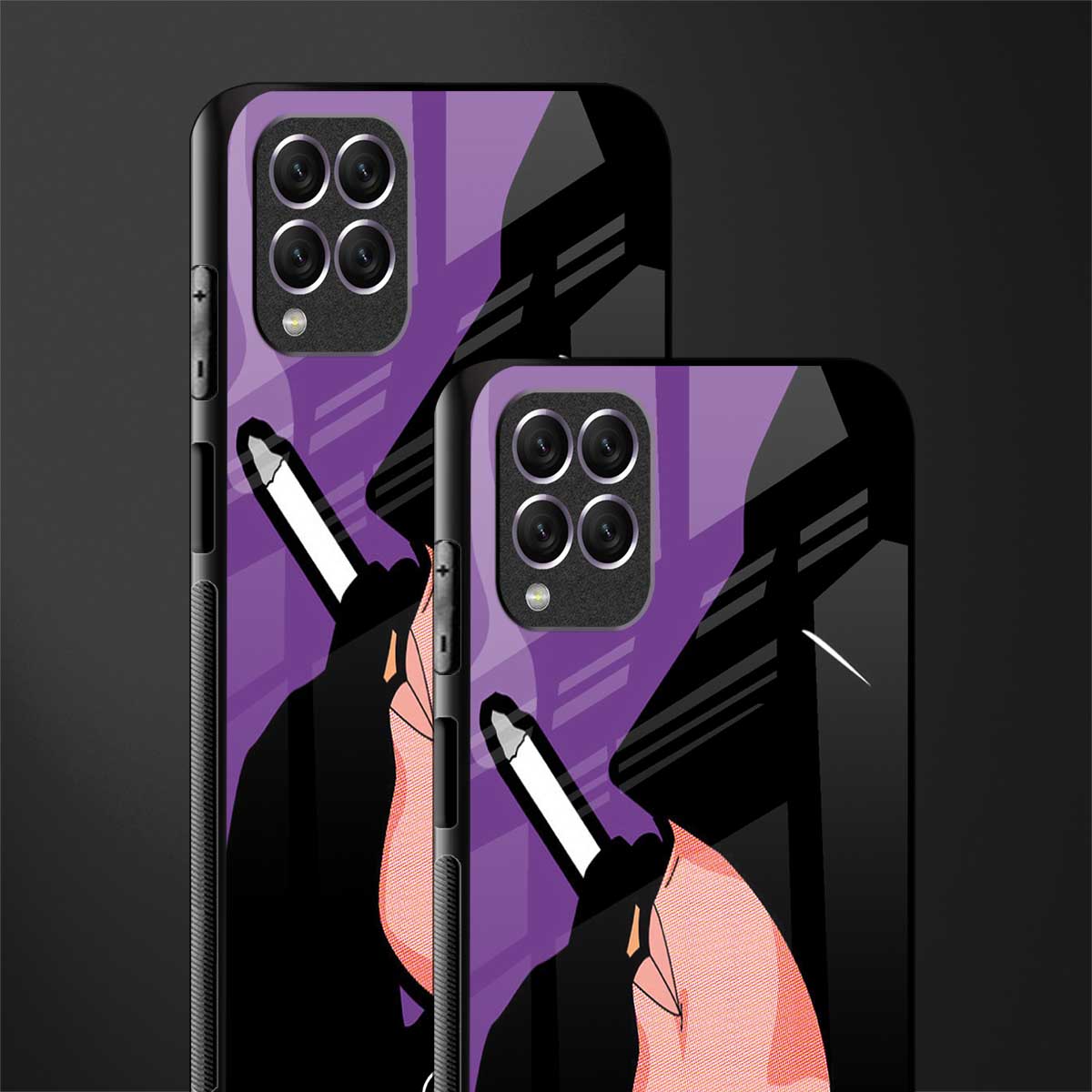 smoking batman glass case for samsung galaxy f62 image-2