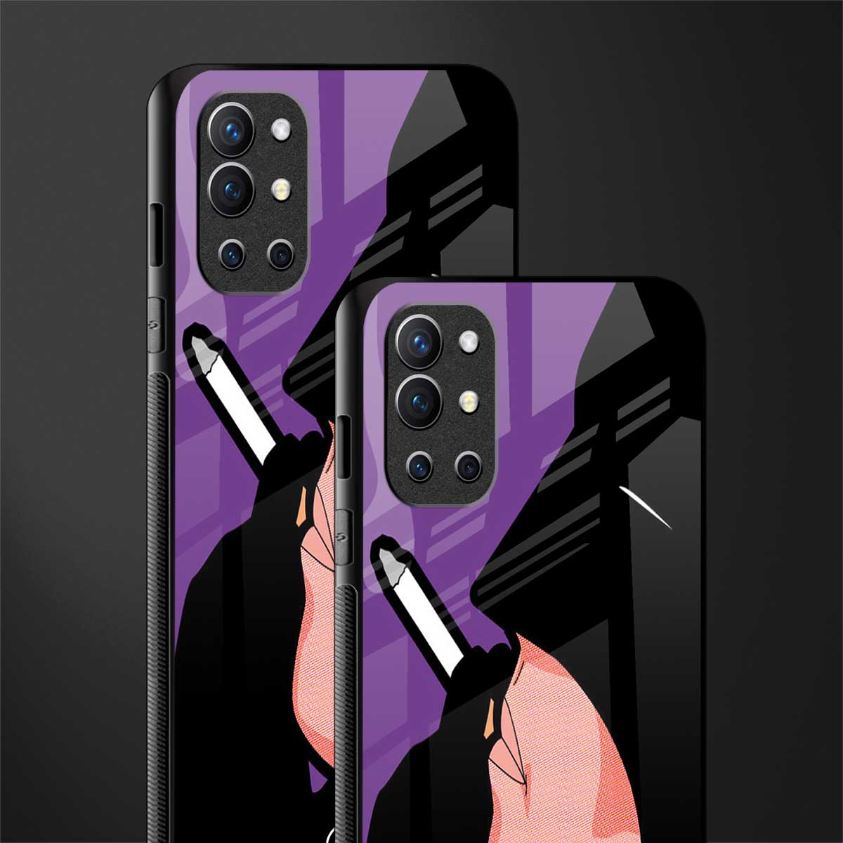 smoking batman glass case for oneplus 9r image-2