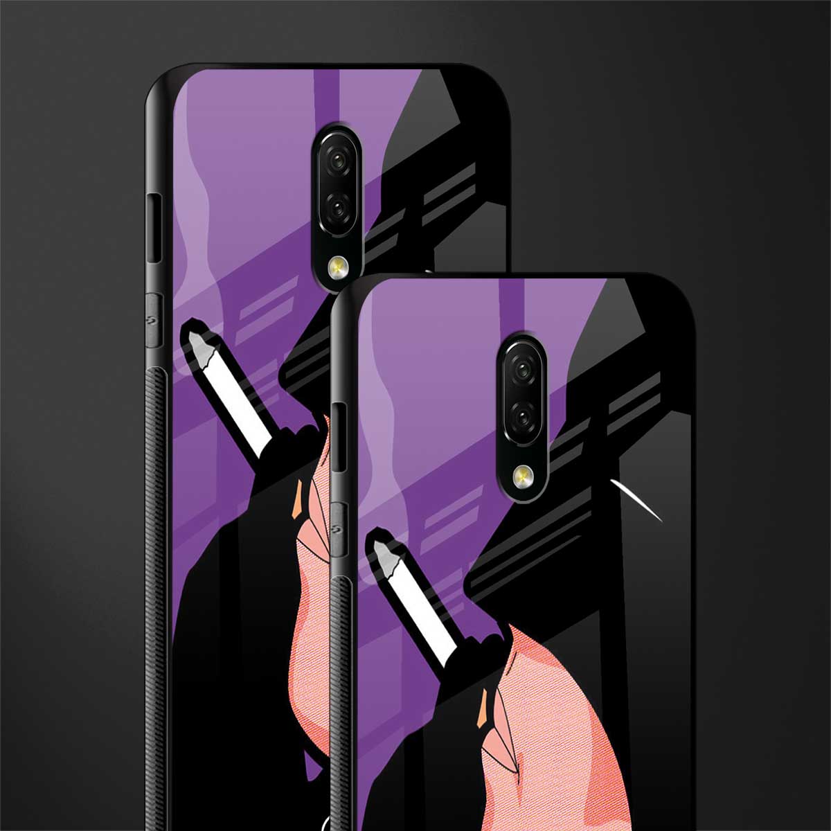 smoking batman glass case for oneplus 7 image-2