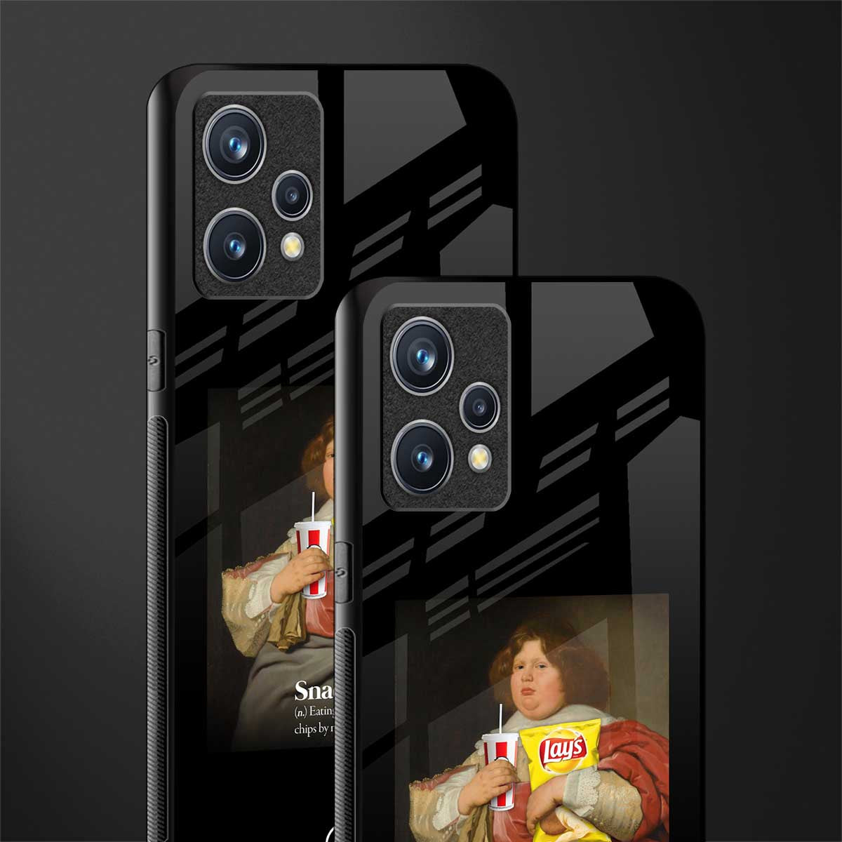 snaccident glass case for realme 9 pro plus 5g image-2