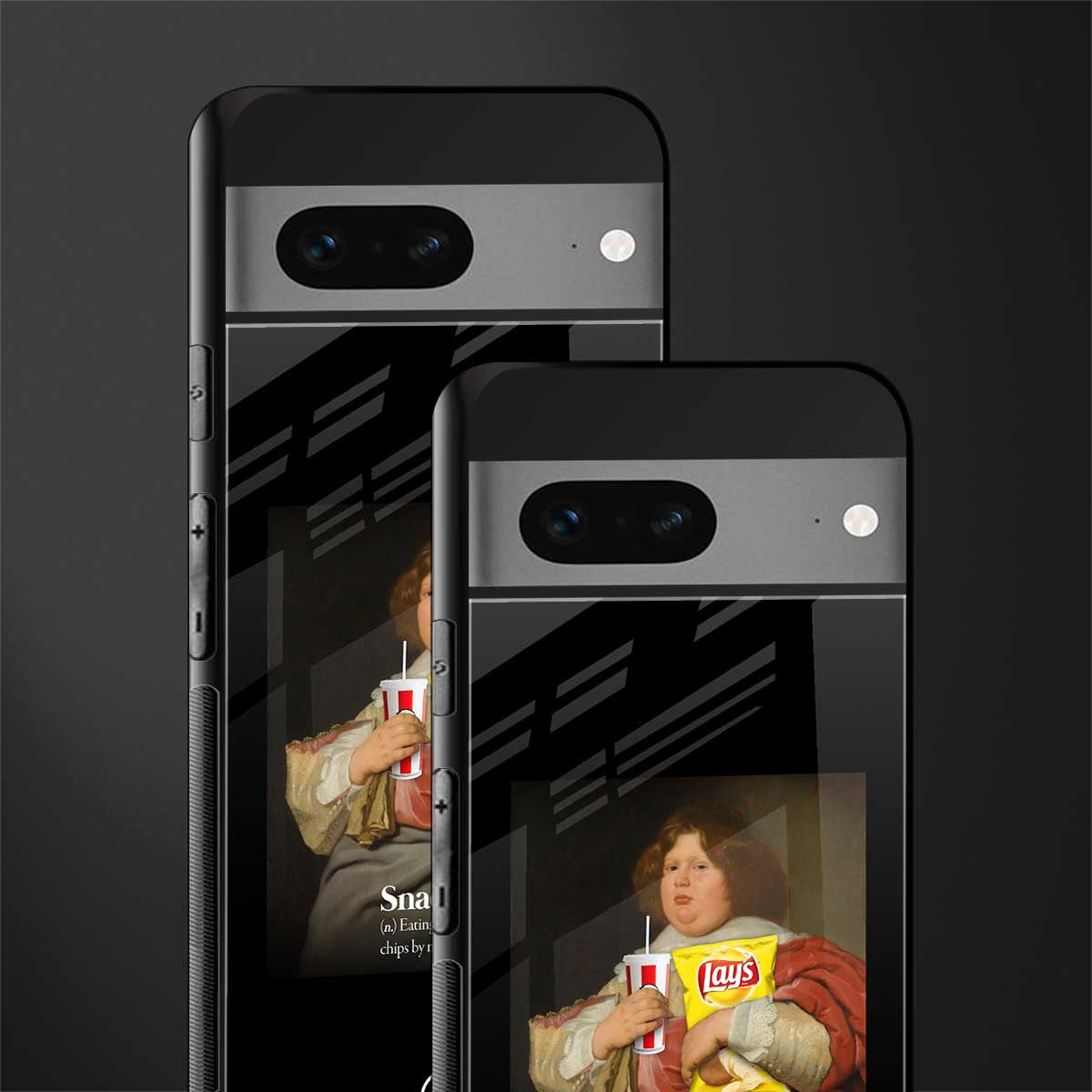 snaccident back phone cover | glass case for google pixel 7