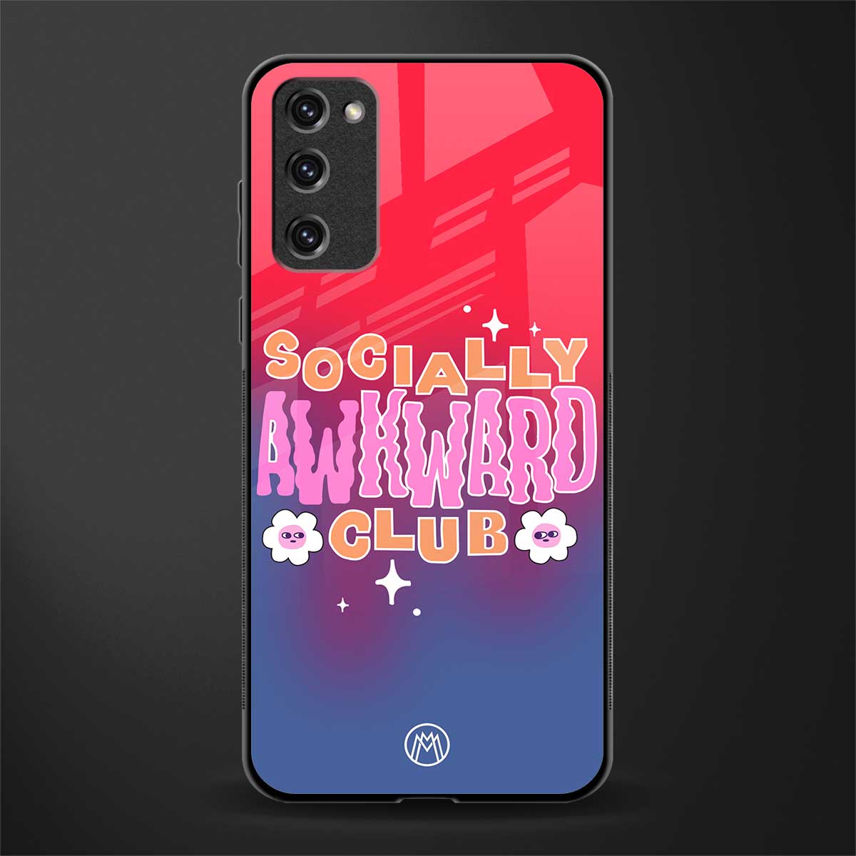 socially awkward club glass case for samsung galaxy s20 fe image
