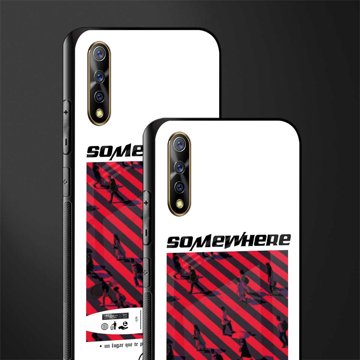 somewhere on the planet glass case for vivo z1x image-2