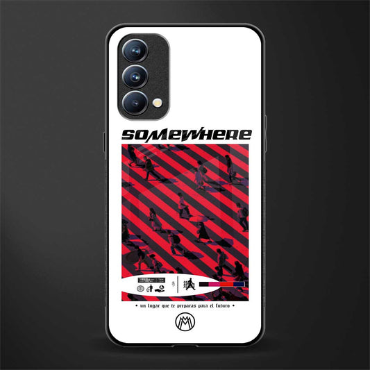somewhere on the planet glass case for oppo f19s image