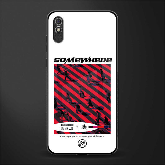 somewhere on the planet glass case for redmi 9i image