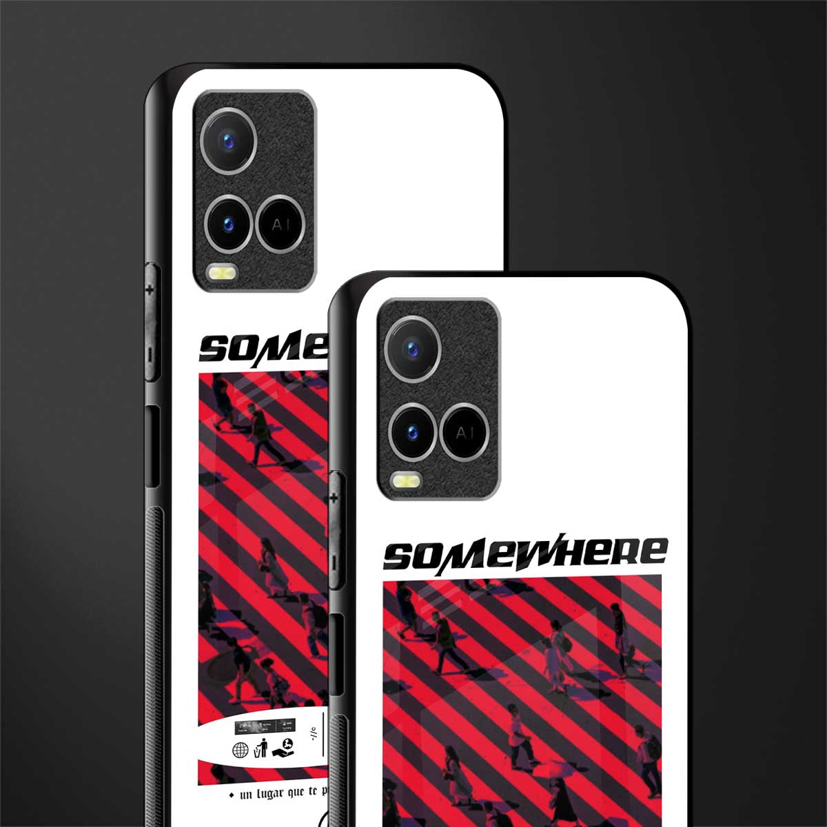 somewhere on the planet glass case for vivo y33s vivo y33t image-2