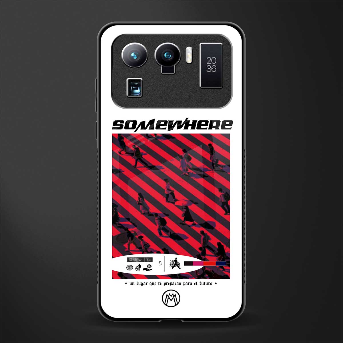 somewhere on the planet glass case for mi 11 ultra 5g image