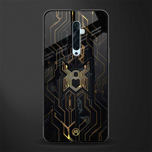 spider verse glass case for oppo reno 2f image