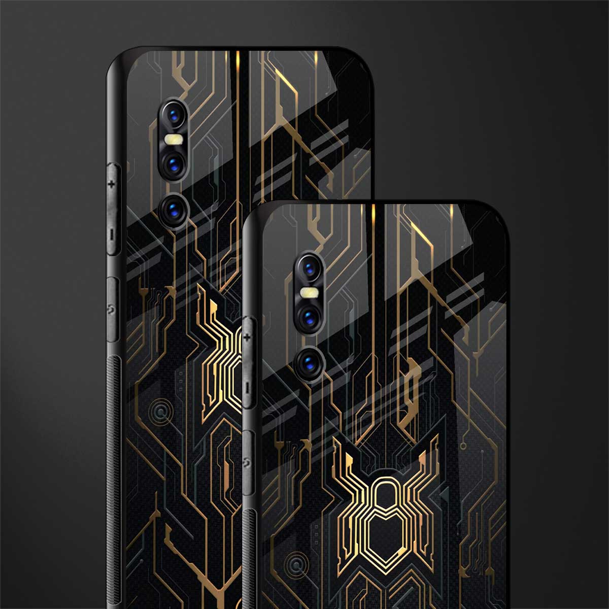 spider verse glass case for vivo v15 pro image-2