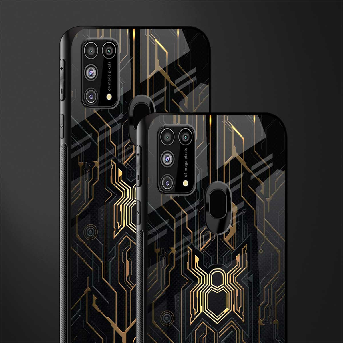 spider verse glass case for samsung galaxy m31 prime edition image-2