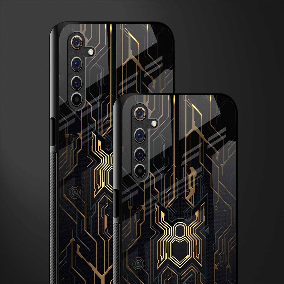 spider verse glass case for realme 6i image-2