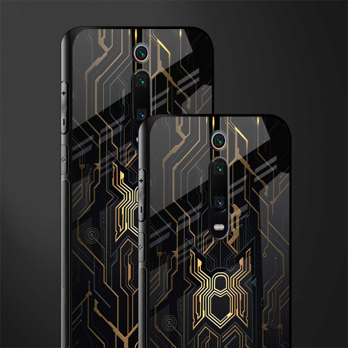 spider verse glass case for redmi k20 pro image-2