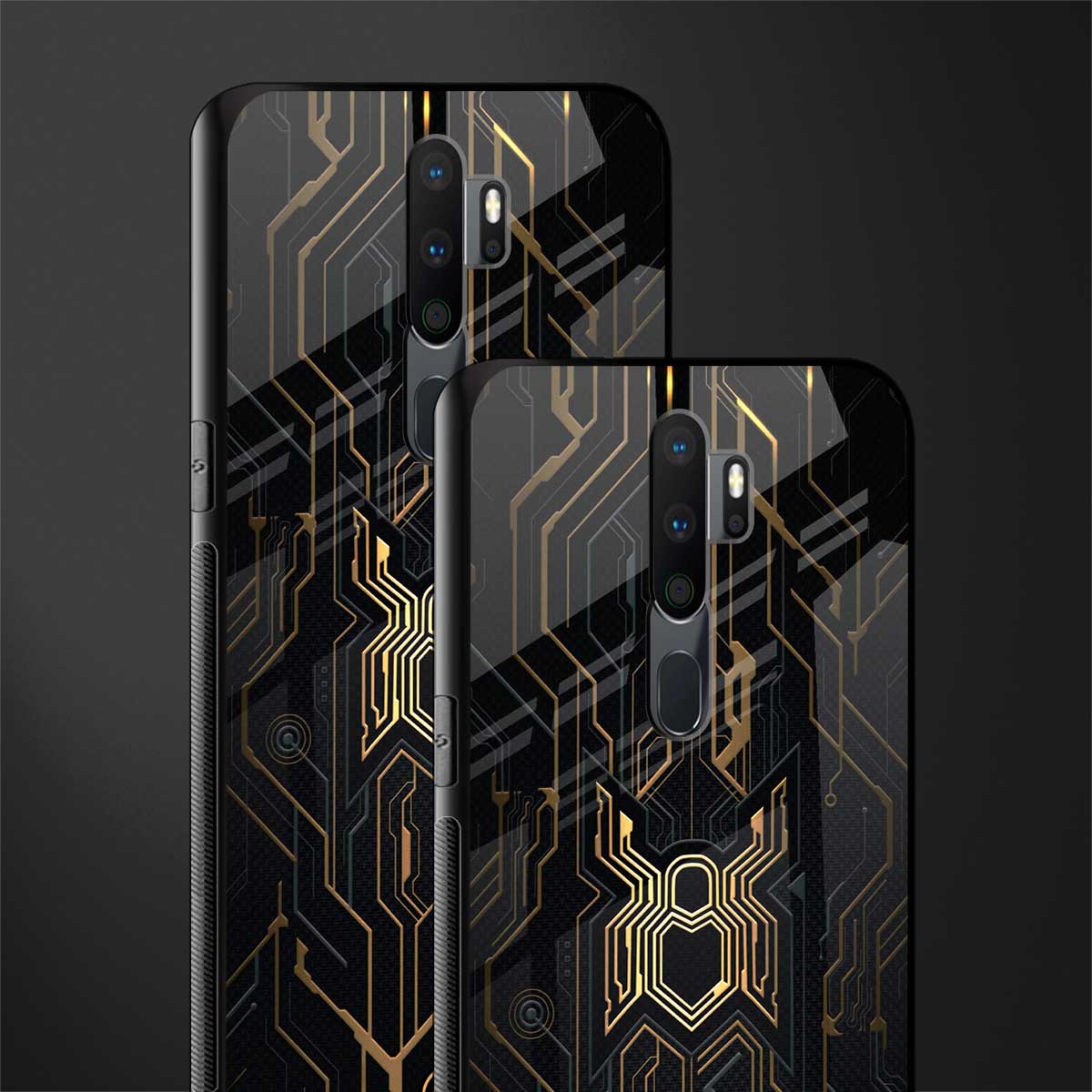 spider verse glass case for oppo a9 2020 image-2
