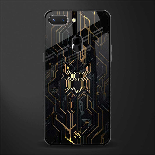 spider verse glass case for oppo a5 image