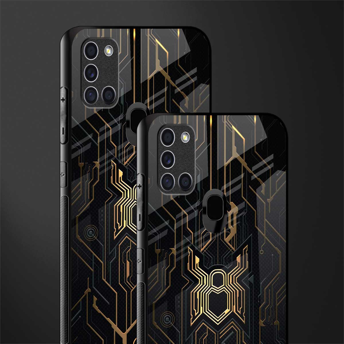 spider verse glass case for samsung galaxy a21s image-2