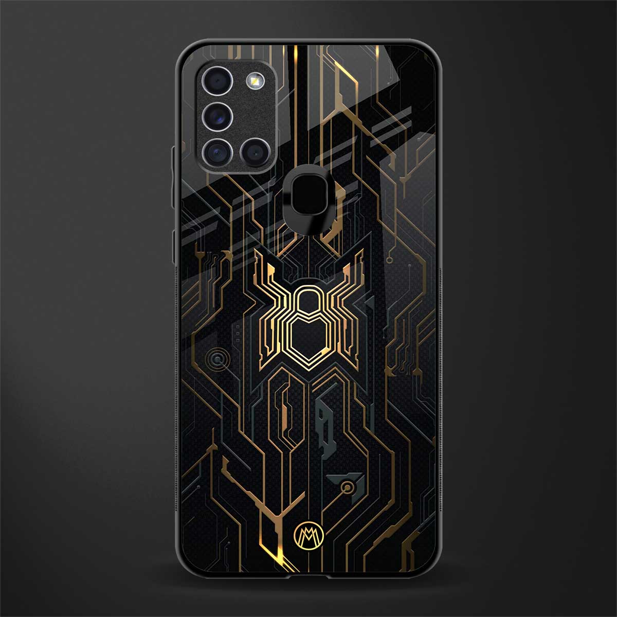 spider verse glass case for samsung galaxy a21s image