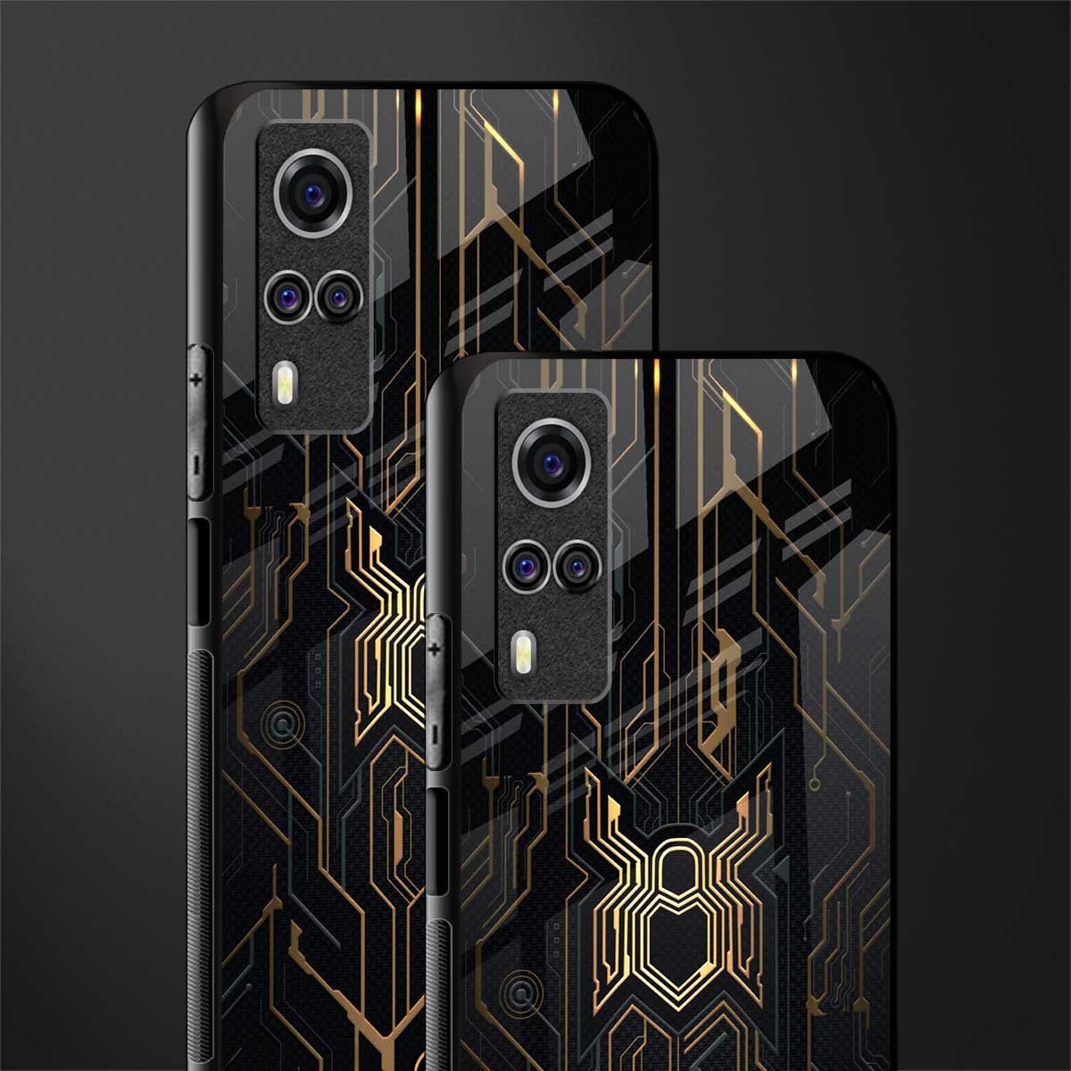 spider verse glass case for vivo y51 image-2
