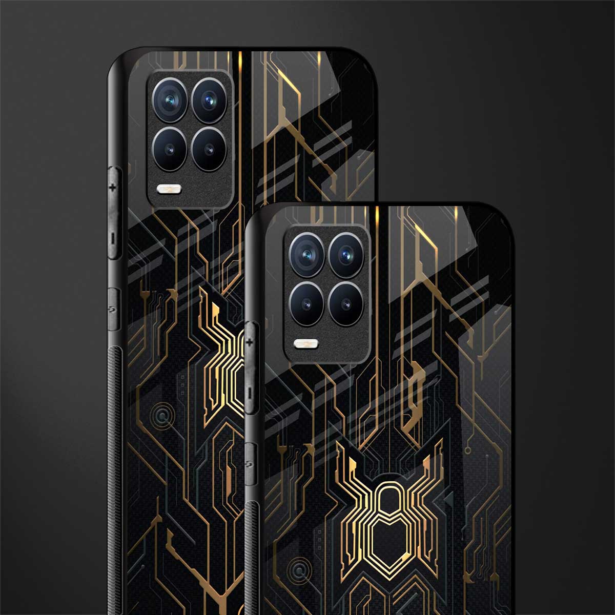 spider verse glass case for realme 8 4g image-2