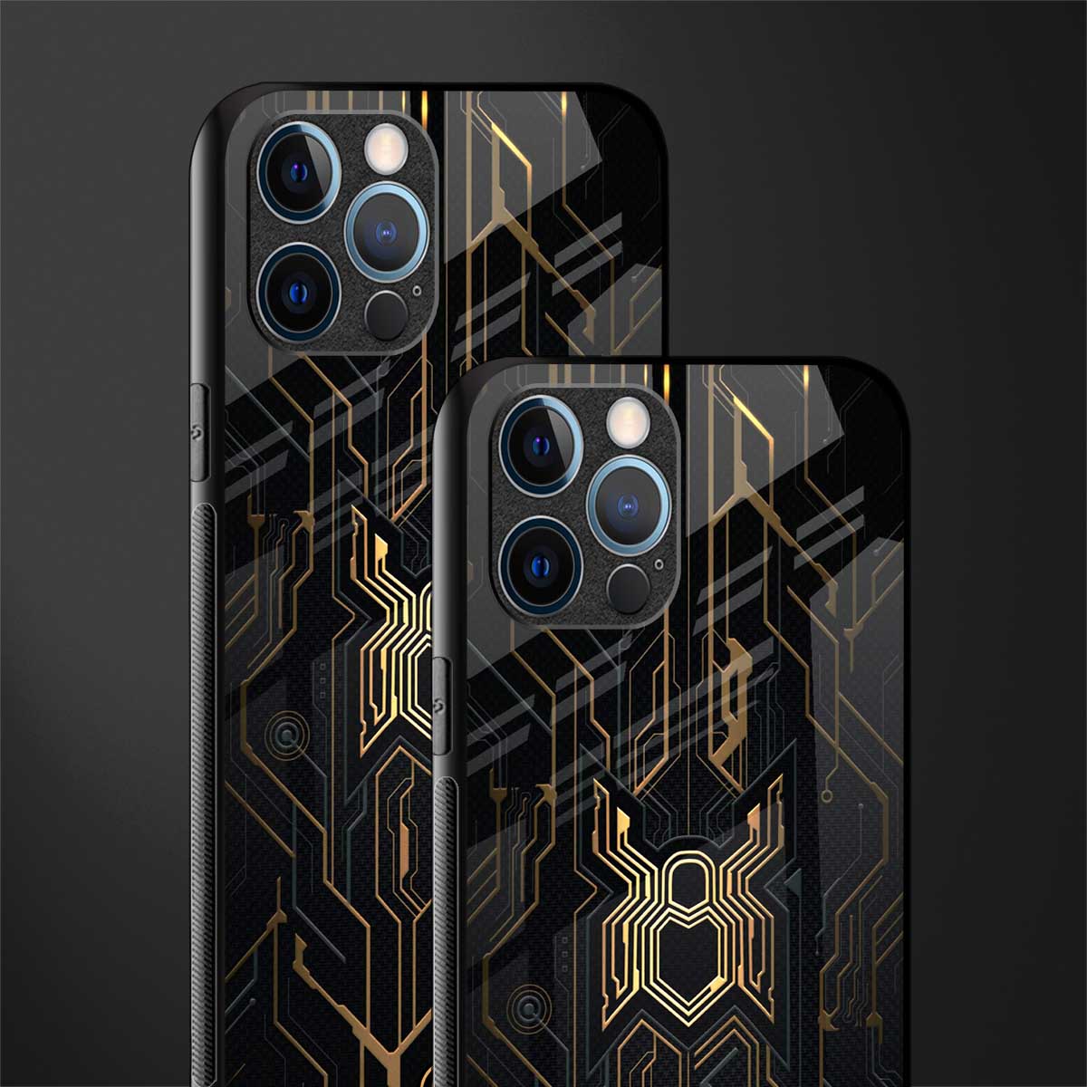 spider verse glass case for iphone 12 pro max image-2