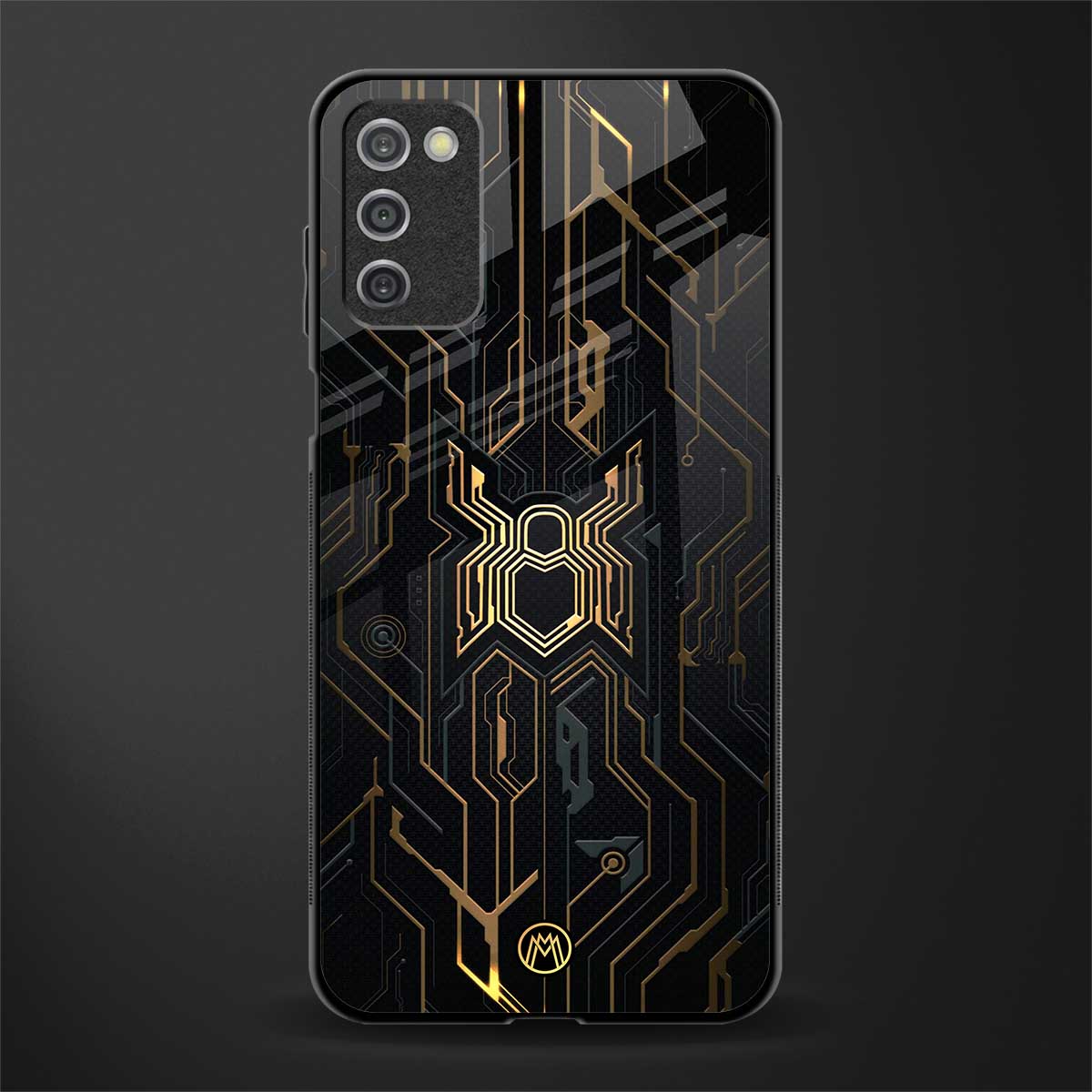 spider verse glass case for samsung galaxy a03s image