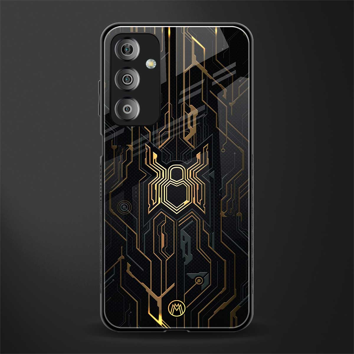spider verse back phone cover | glass case for samsung galaxy f23 5g