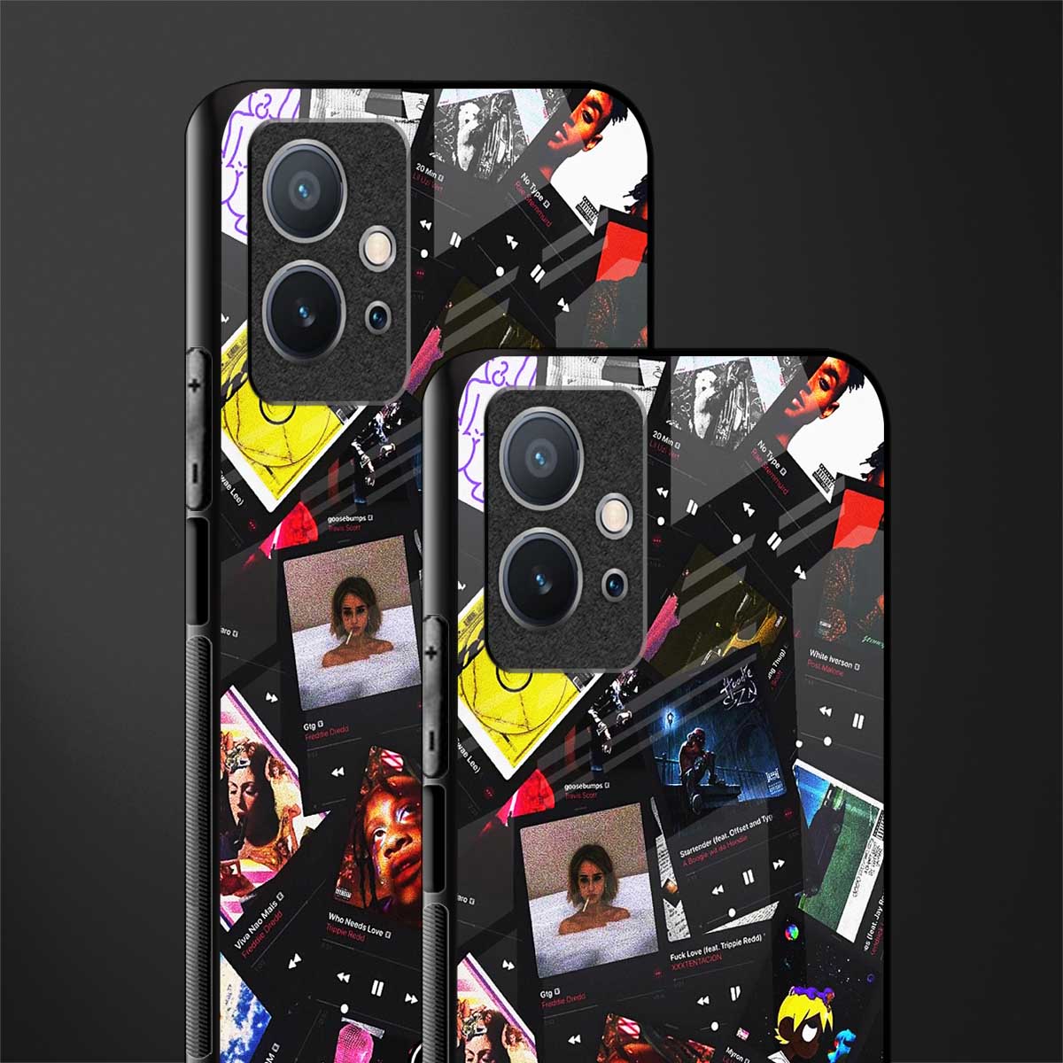 spotify and chill vibes music glass case for vivo y75 5g image-2