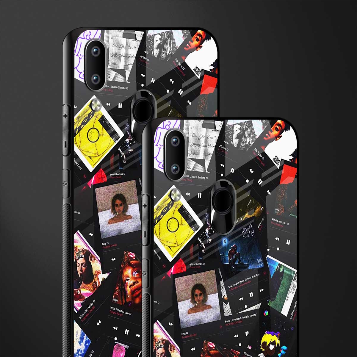 spotify and chill vibes music glass case for vivo y91 image-2