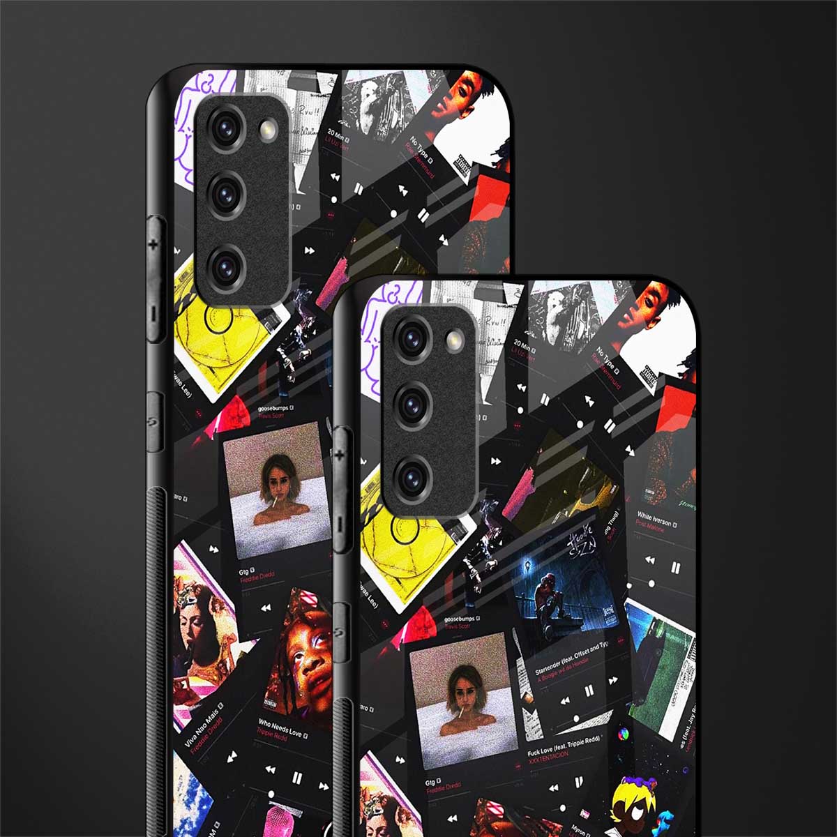 spotify and chill vibes music glass case for samsung galaxy s20 fe image-2