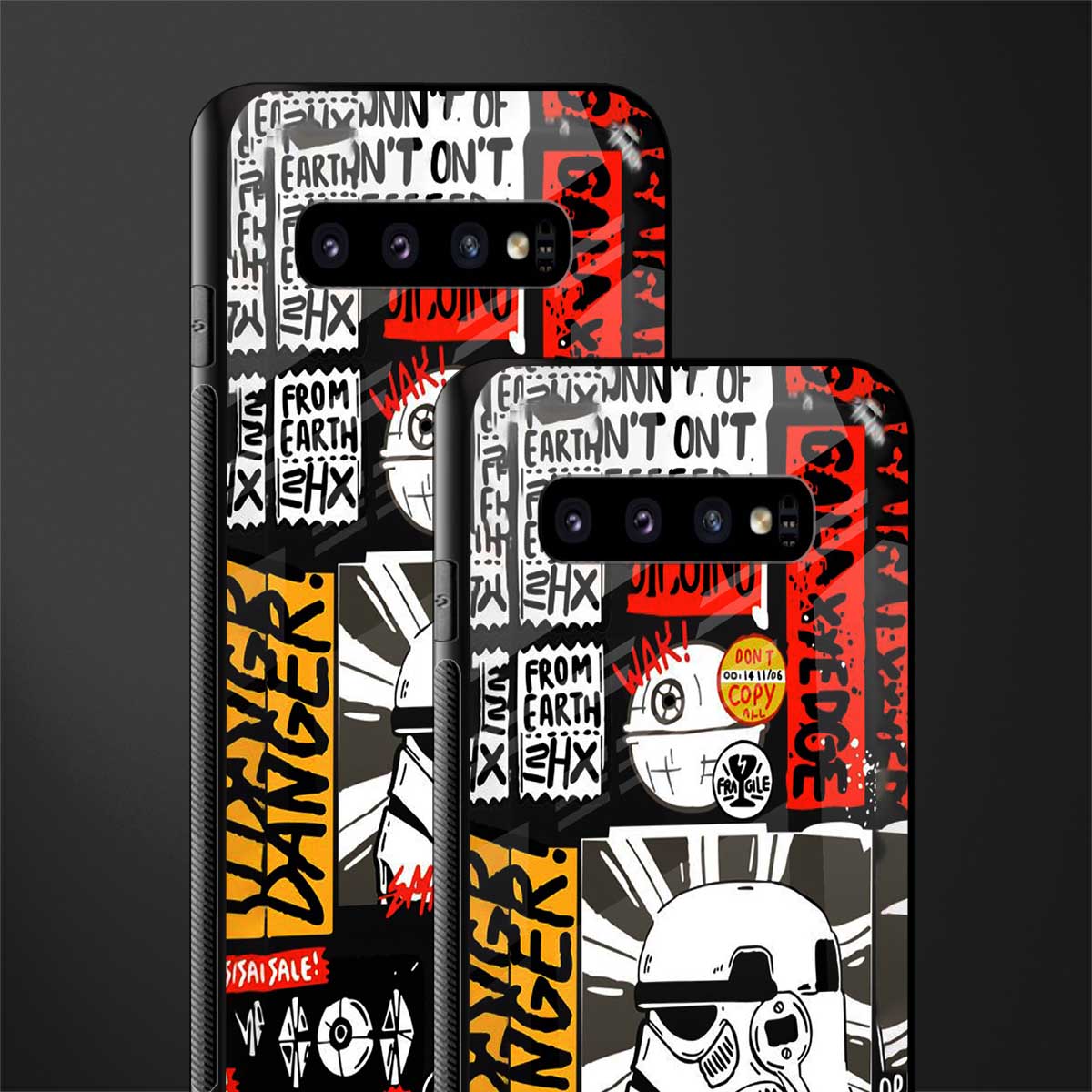 star wars collage glass case for samsung galaxy s10 plus image-2