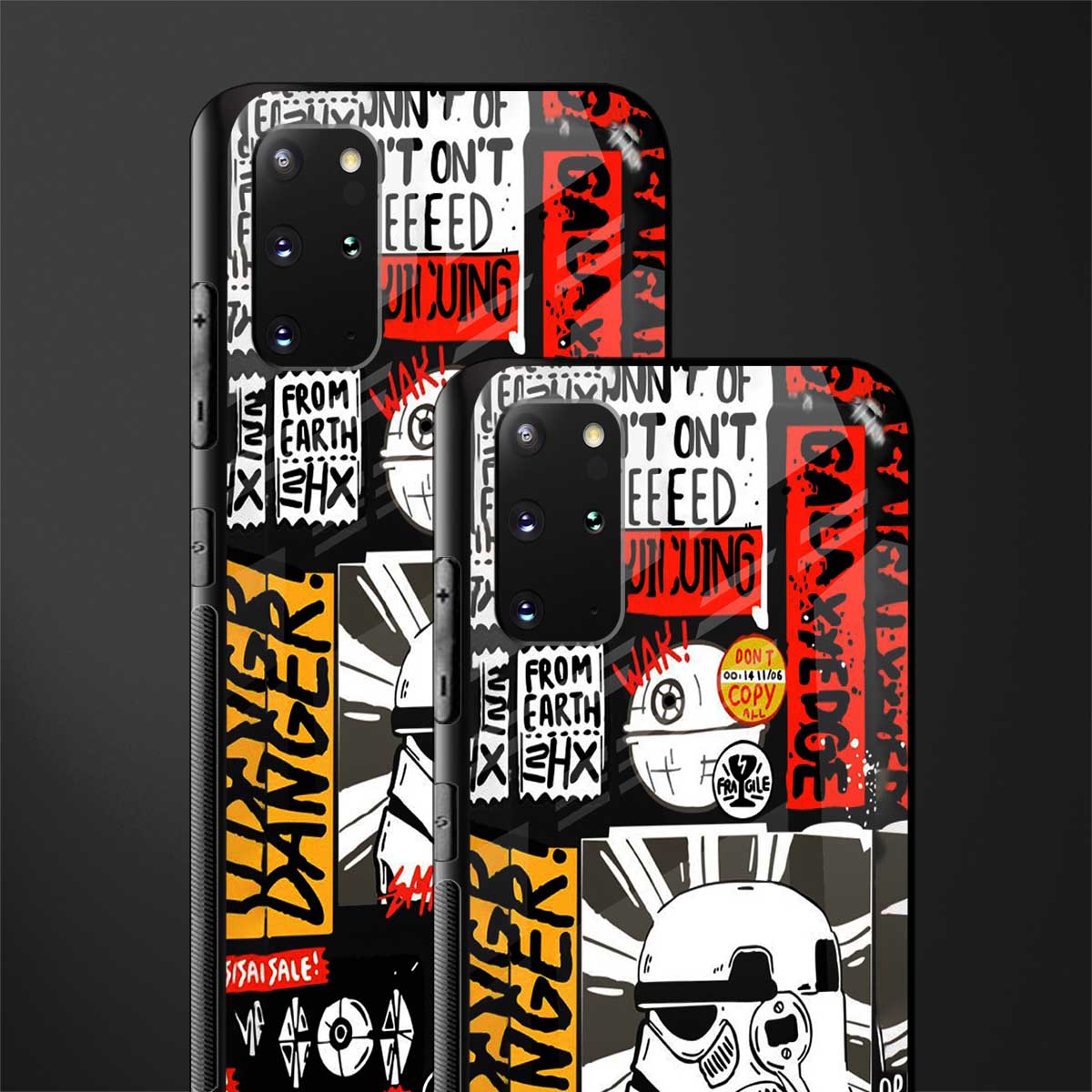 star wars collage glass case for samsung galaxy s20 plus image-2