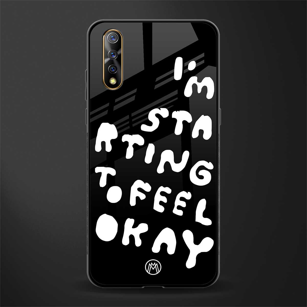 starting to feel okay glass case for vivo z1x image