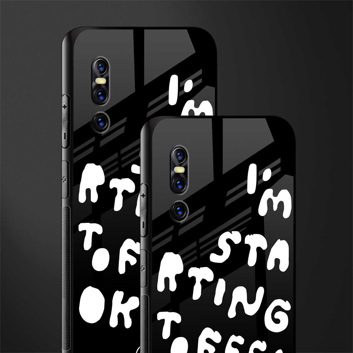 starting to feel okay glass case for vivo v15 pro image-2