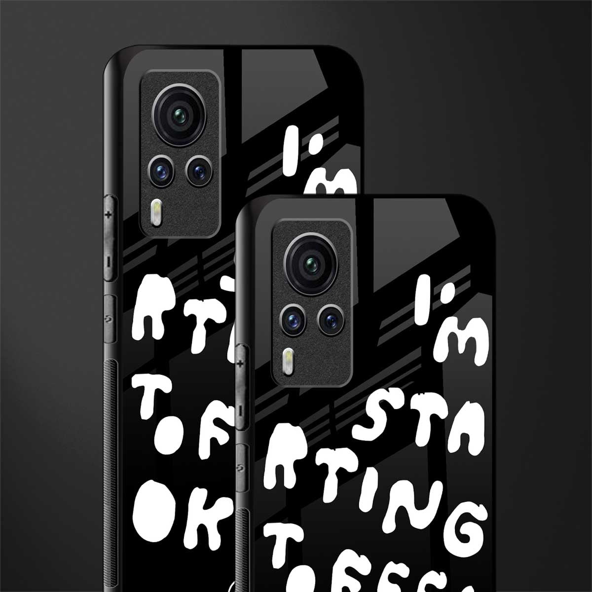 starting to feel okay glass case for vivo x60 pro image-2