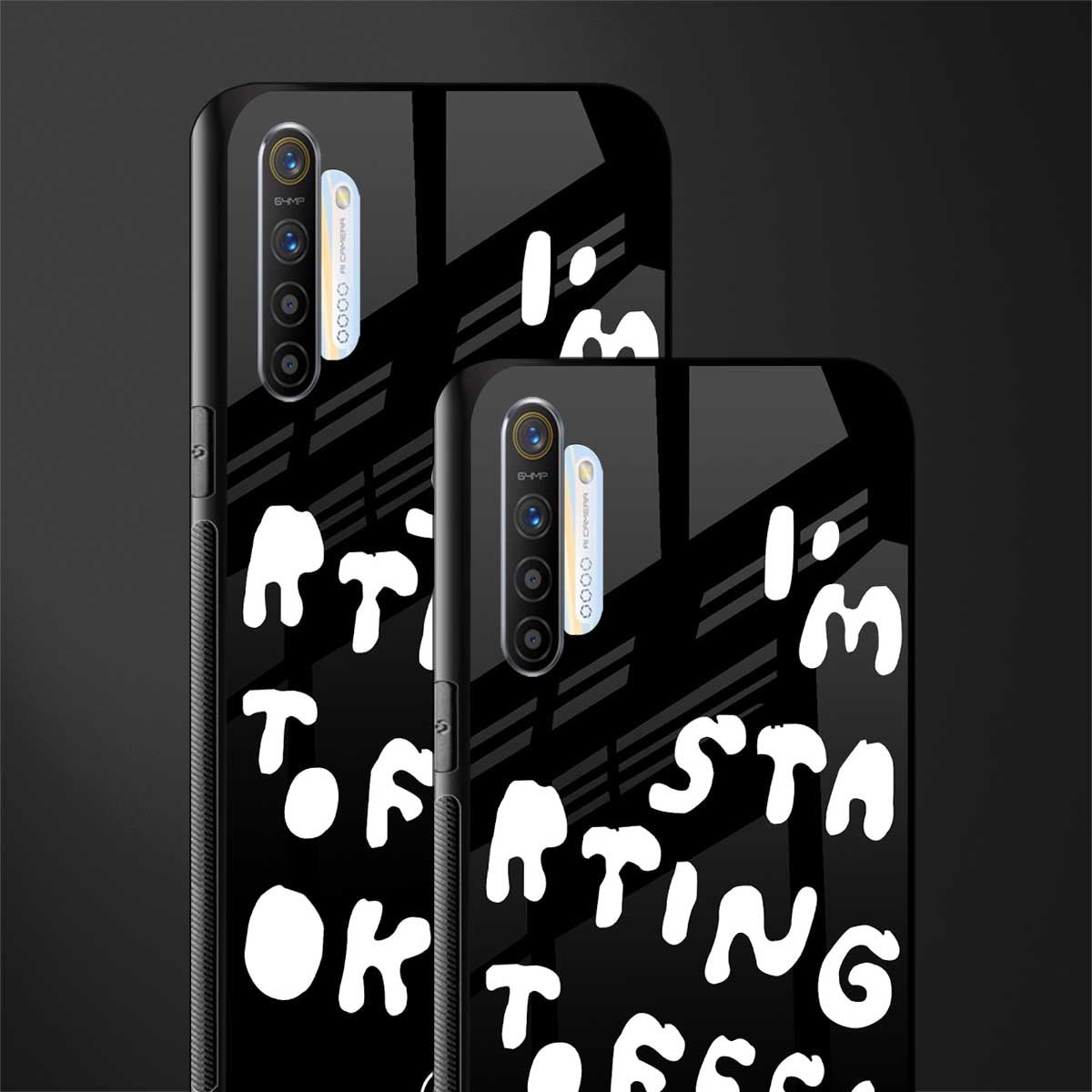 starting to feel okay glass case for realme x2 image-2
