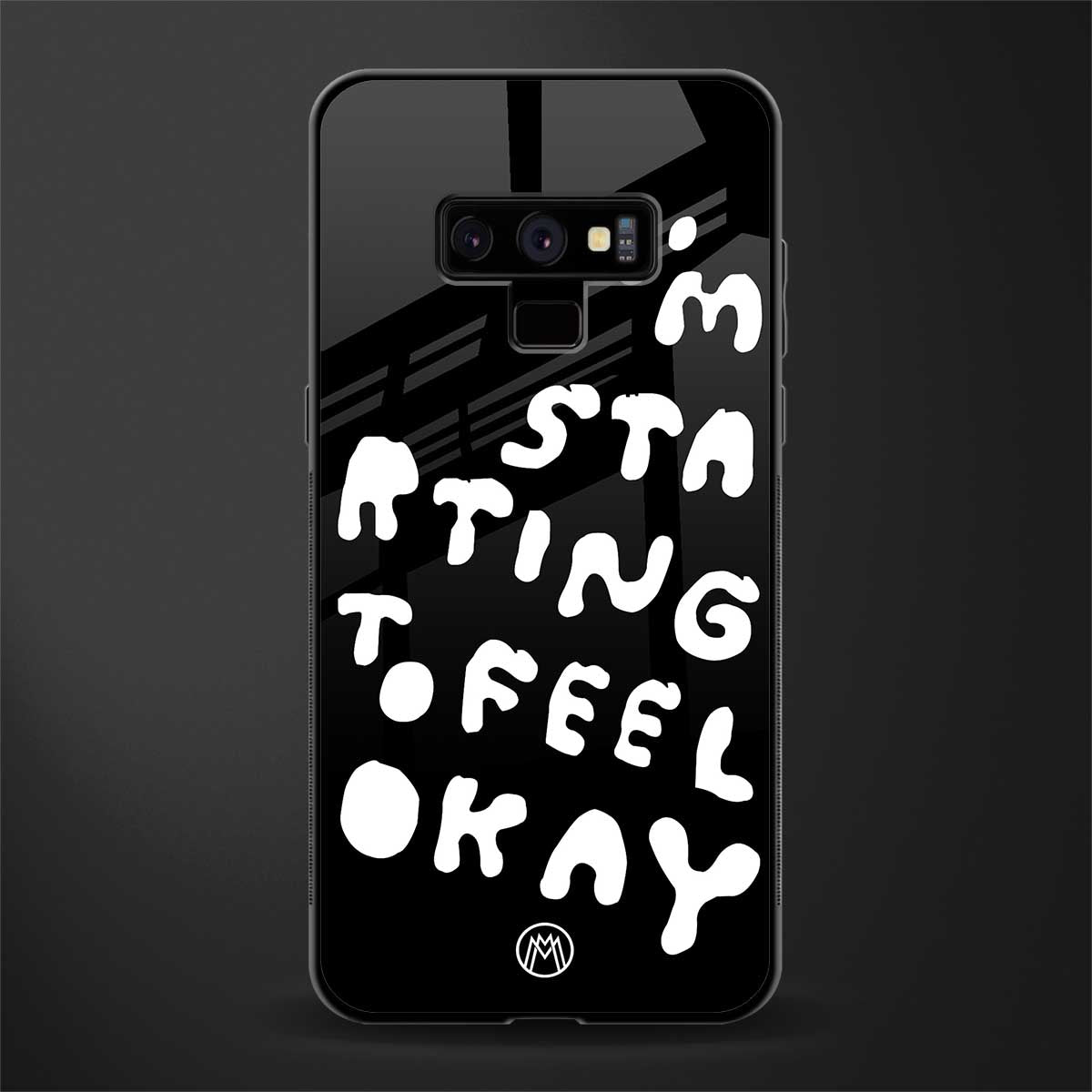 starting to feel okay glass case for samsung galaxy note 9 image