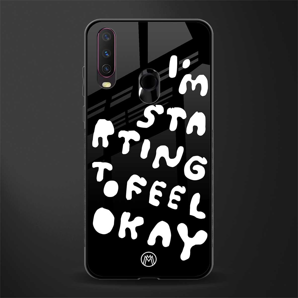 starting to feel okay glass case for vivo y17 image