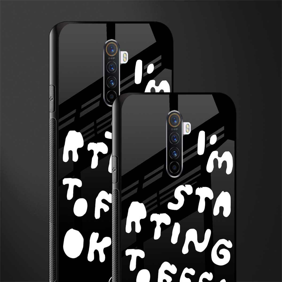 starting to feel okay glass case for realme x2 pro image-2