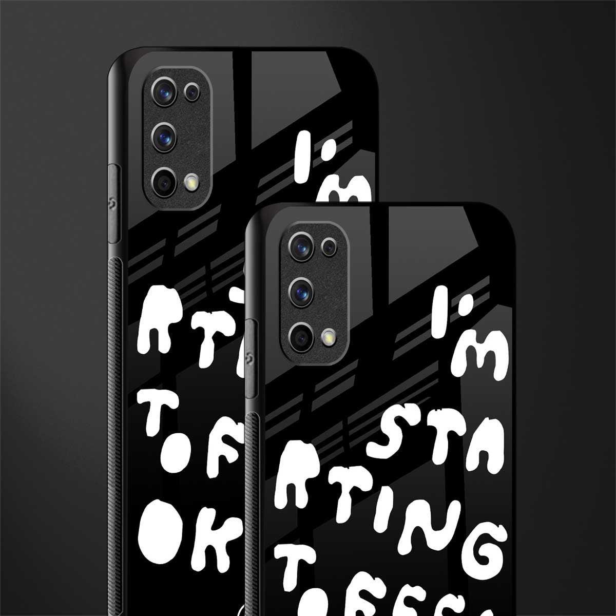 starting to feel okay glass case for realme 7 pro image-2