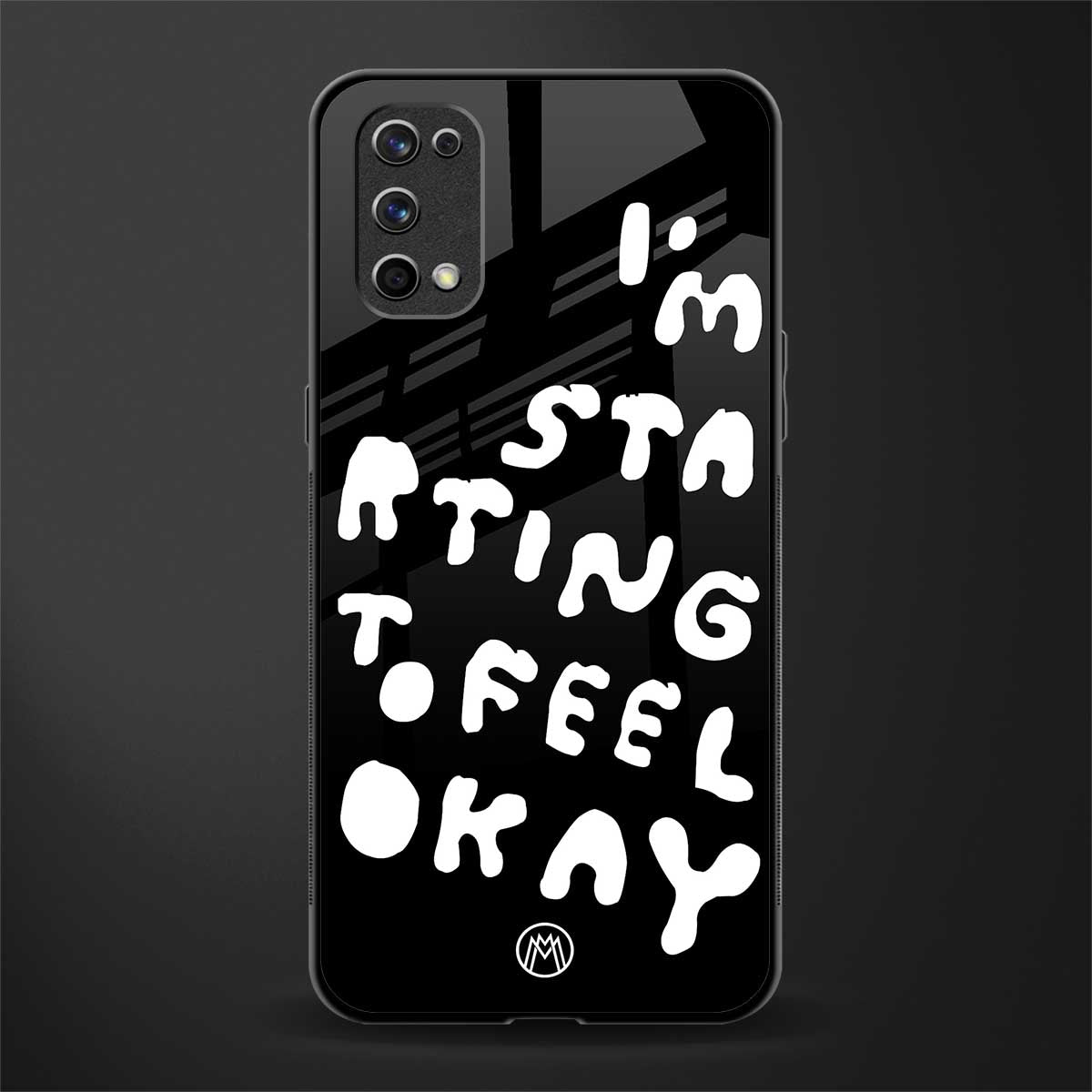 starting to feel okay glass case for realme 7 pro image