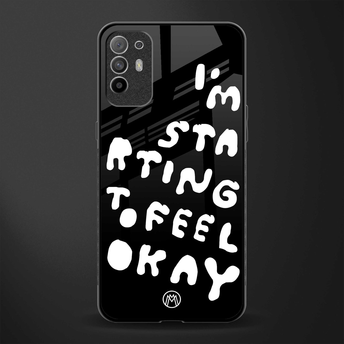 starting to feel okay glass case for oppo f19 pro plus image