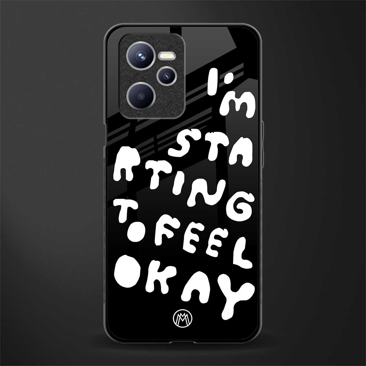 starting to feel okay glass case for realme c35 image