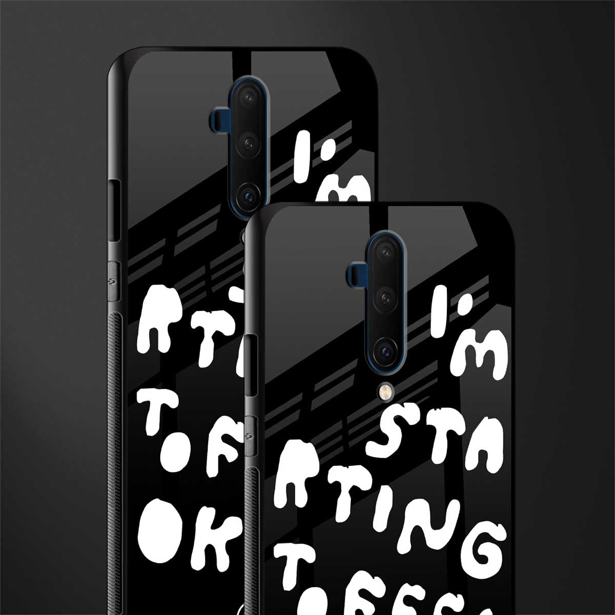 starting to feel okay glass case for oneplus 7t pro image-2