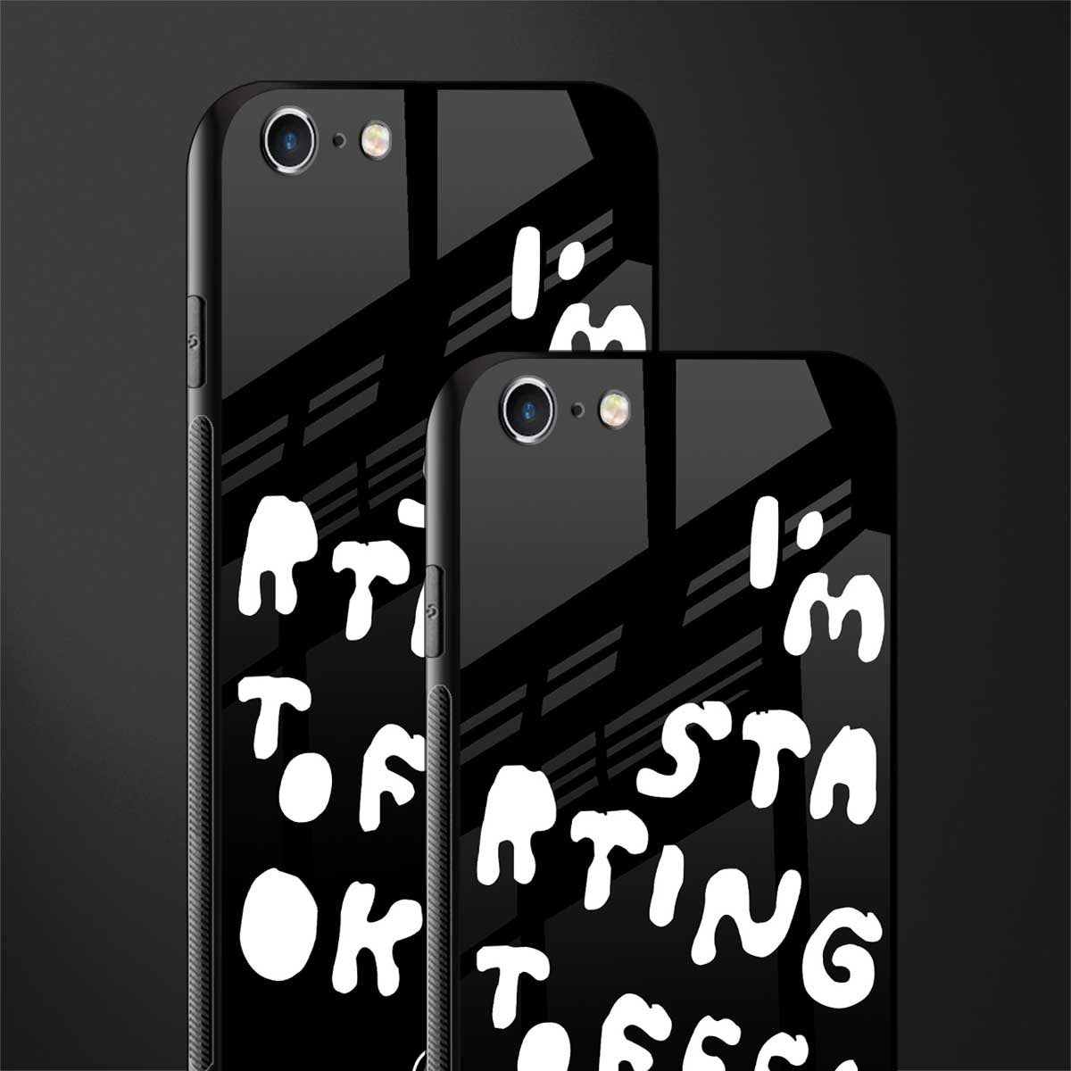 starting to feel okay glass case for iphone 6 image-2