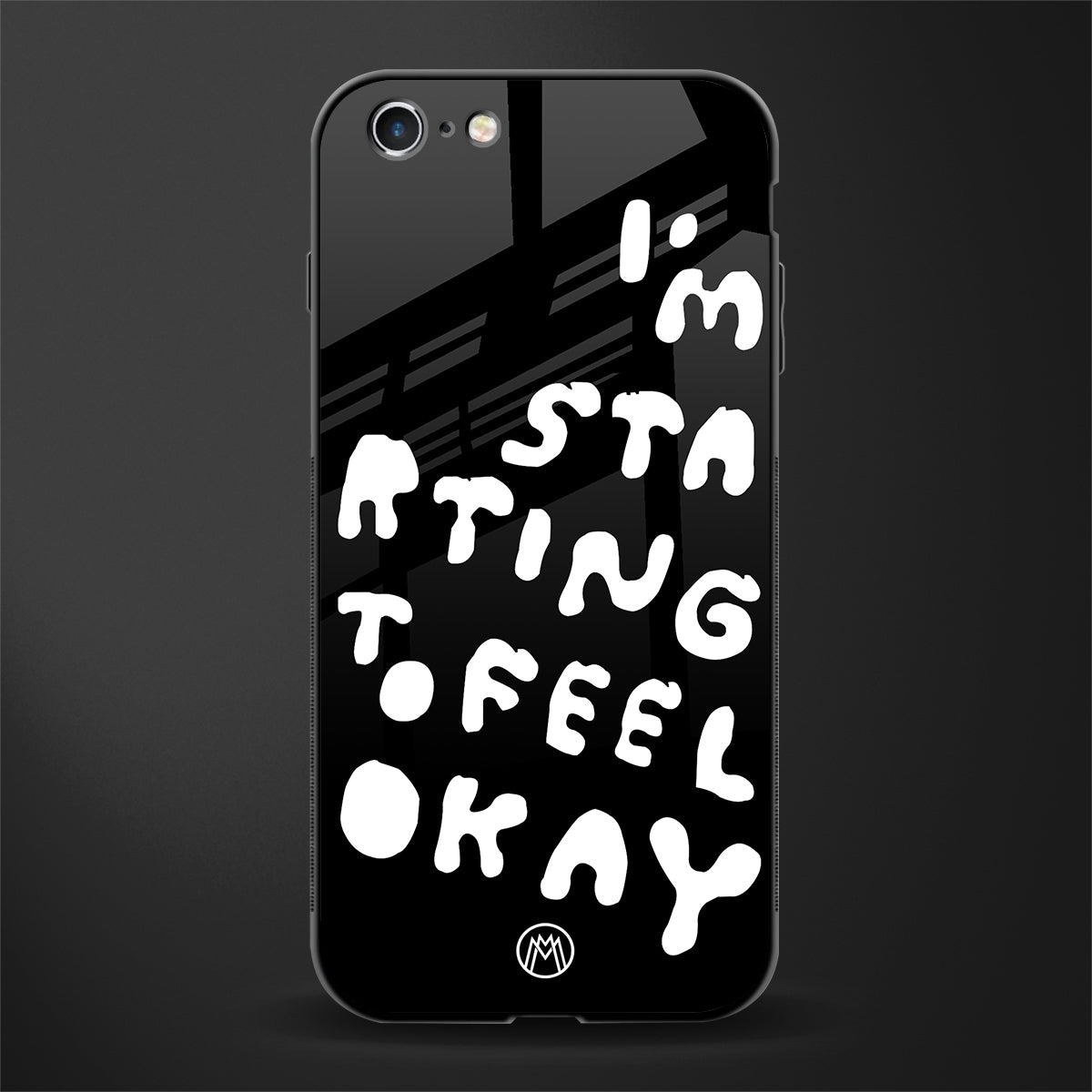 starting to feel okay glass case for iphone 6 image