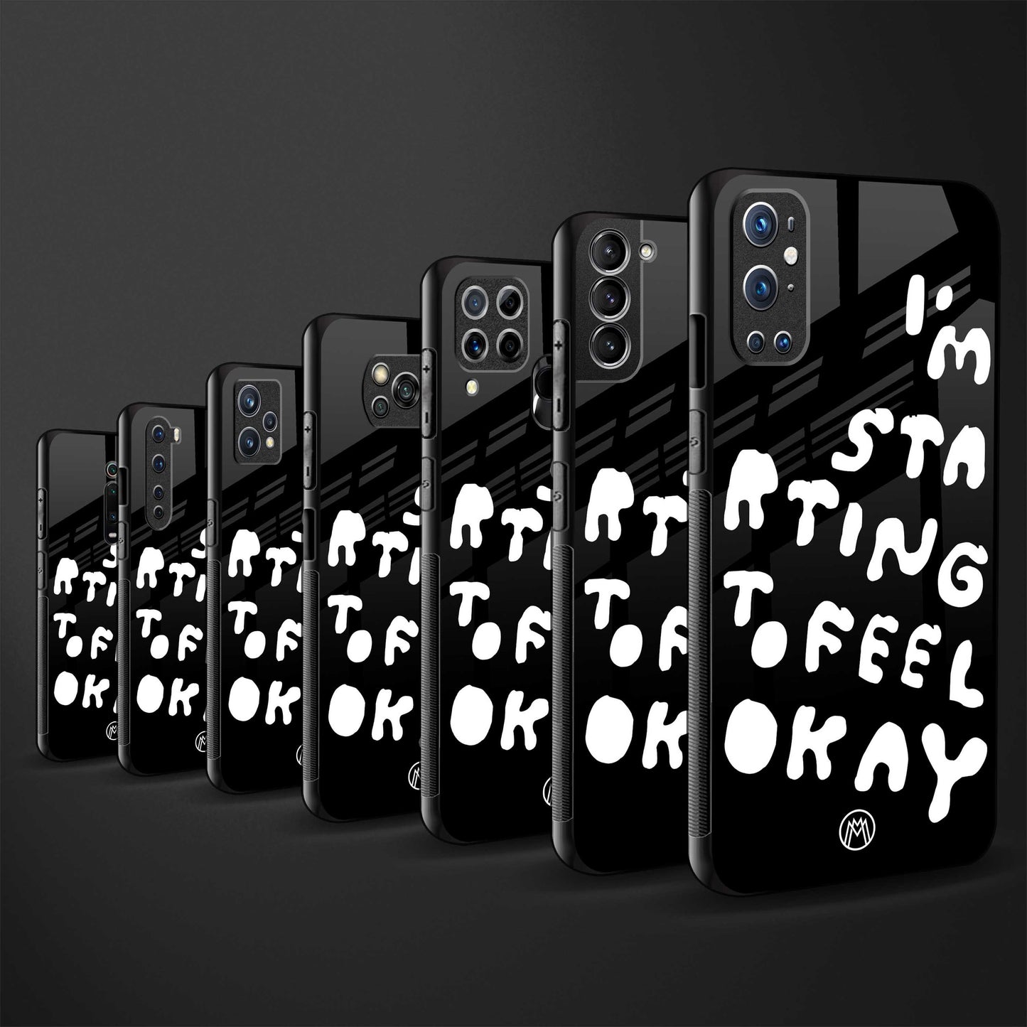 starting to feel okay glass case for samsung galaxy s9 image-3