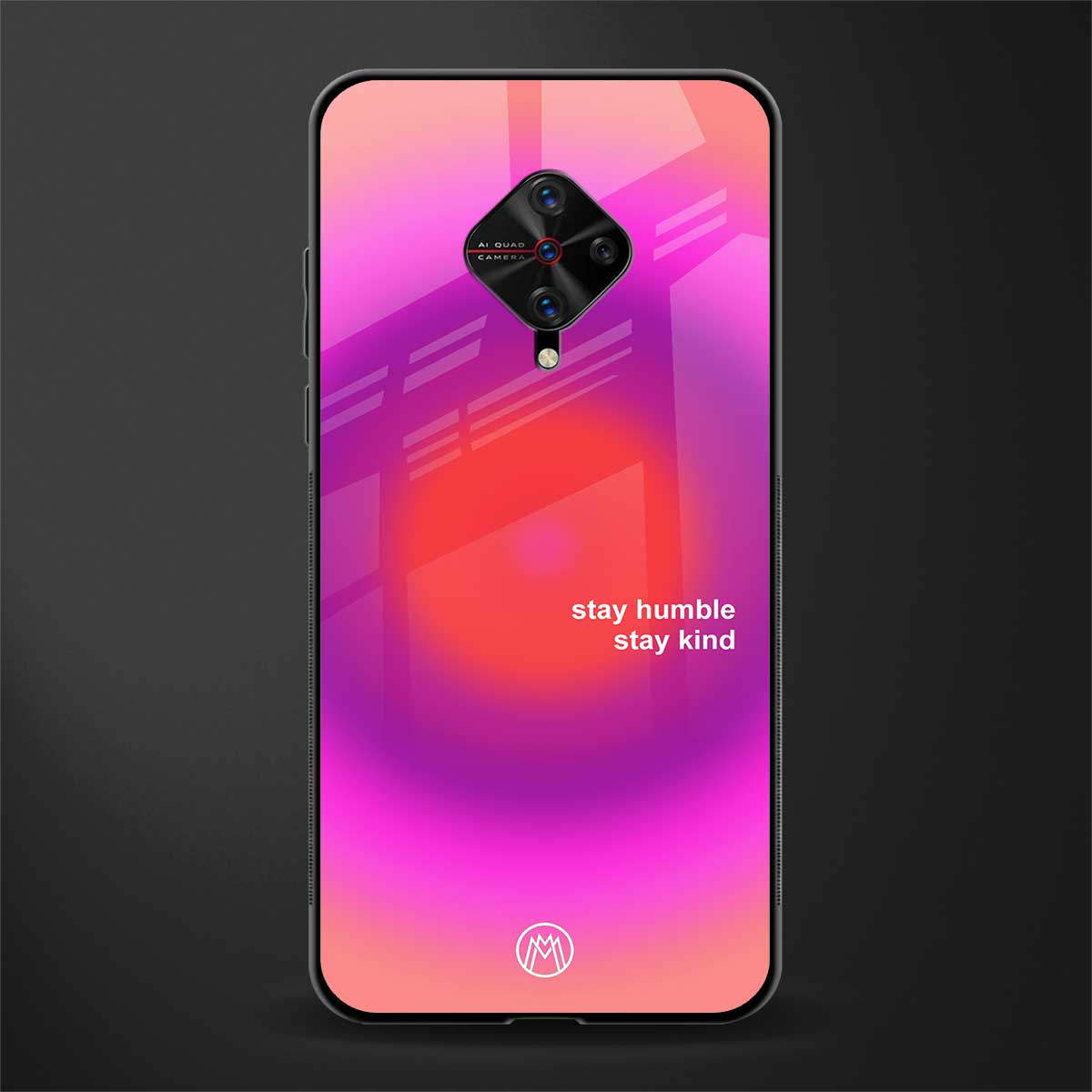 stay kind glass case for vivo s1 pro image