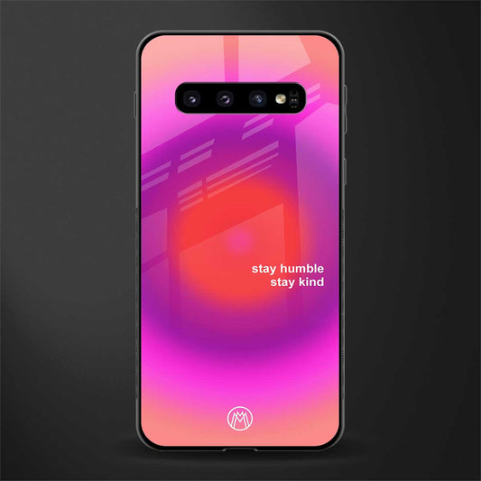 stay kind glass case for samsung galaxy s10 plus image