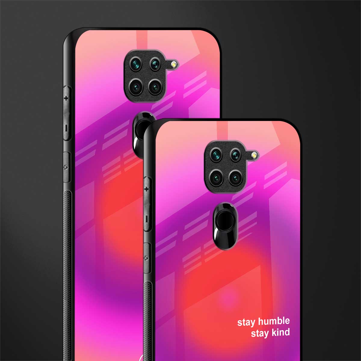 stay kind glass case for redmi note 9 image-2