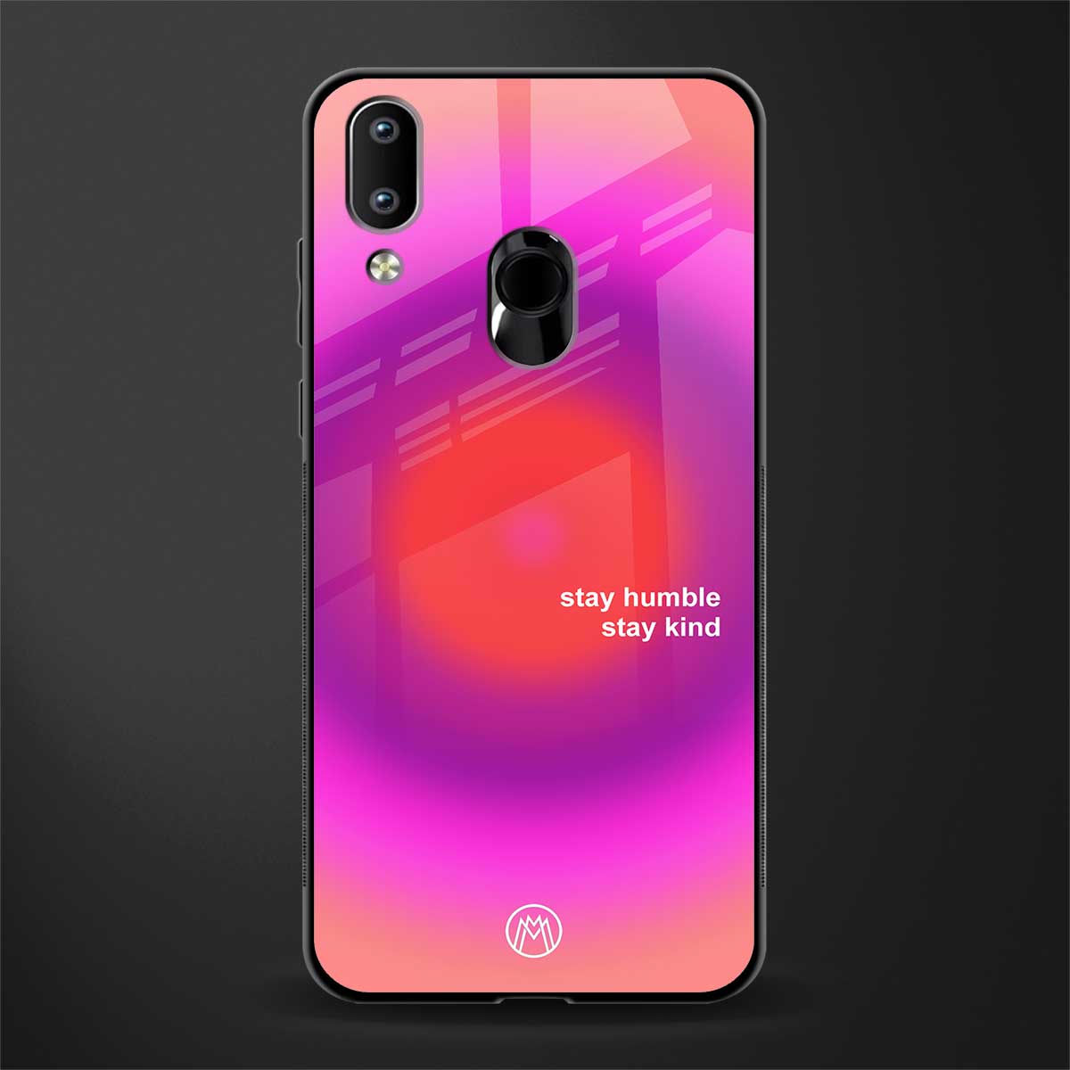 stay kind glass case for vivo y91 image